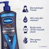 Vaseline Men Cooling Hydration 3-in-1 4 Pack for Dry Skin Face, Hands & Body Lotion for Men with Menthol & Ultra-Hydrating Lipids 20.3 oz(Fragranced)