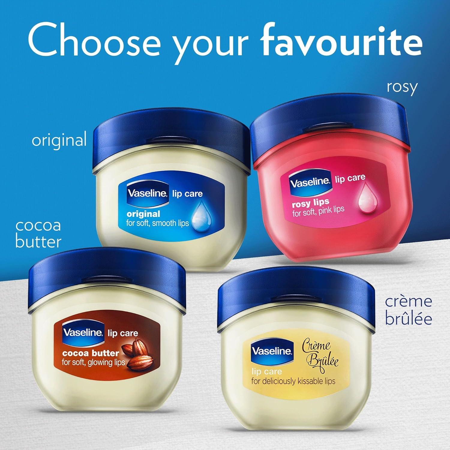 imageVaseline Lip Therapy Lot de 2 baumes lvres nourrissants au beurre de coco pour une hydratation optimaleUnflavored