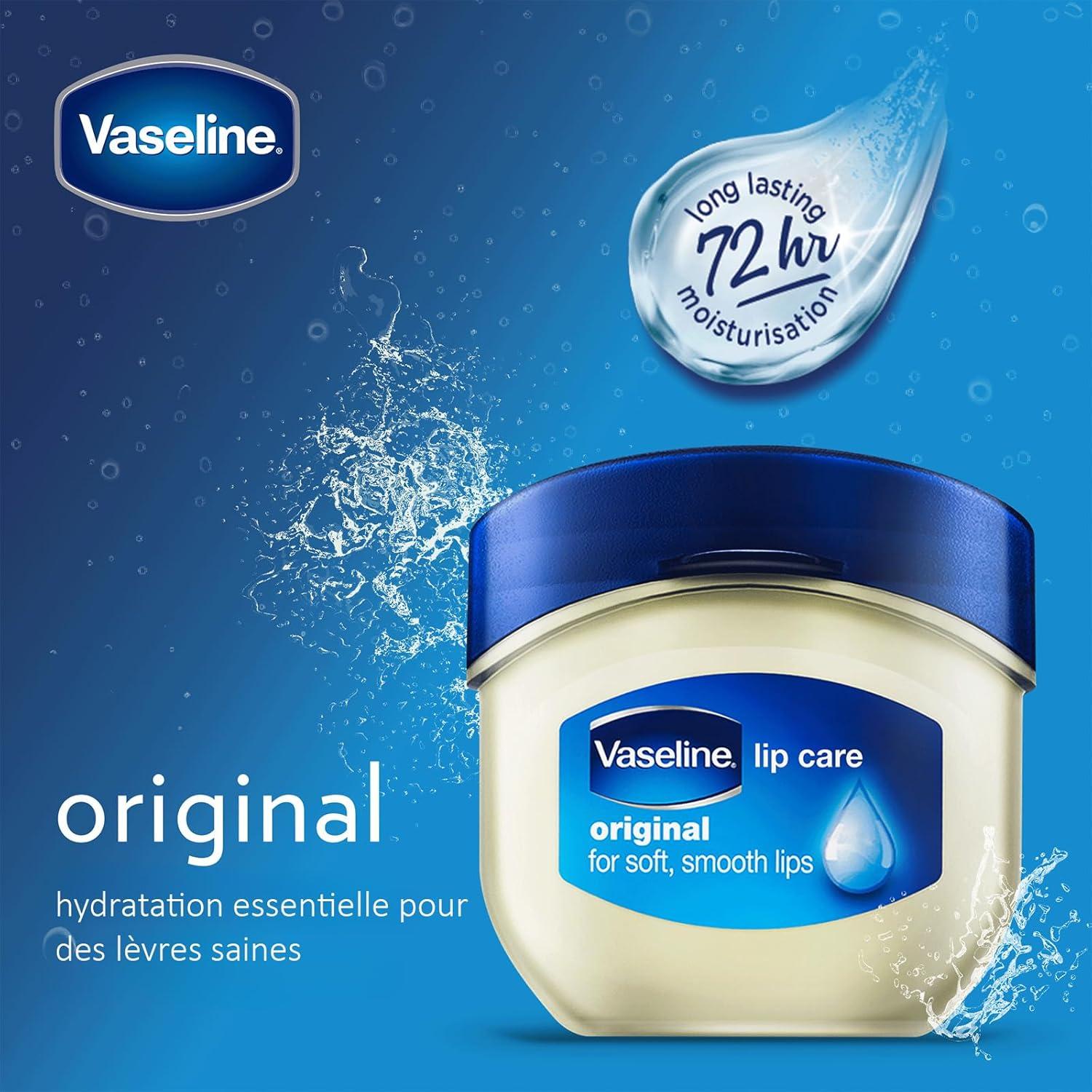 imageVaseline Lip Therapy Lot de 2 baumes lvres nourrissants au beurre de coco pour une hydratation optimaleUnflavored