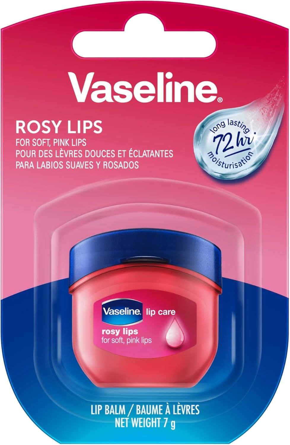 imageVaseline Lip Therapy Rosy Set de Baume lvres teint nourrissant et Soin pour lvres teint Stick Hydratant pour les lvres Rosy SetRosy Set