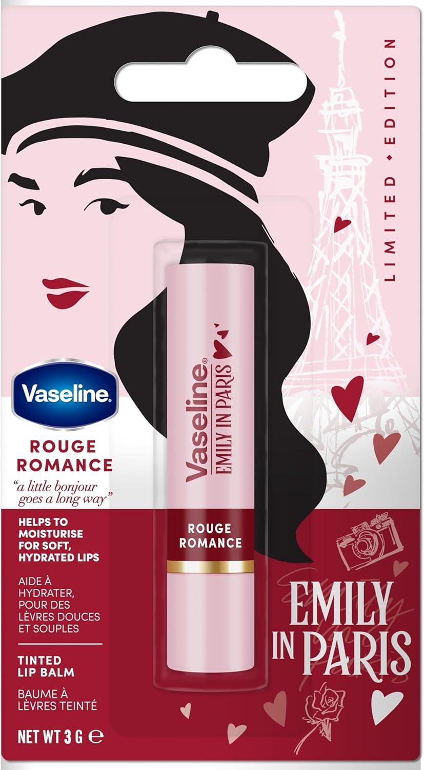 imageVaseline x Emily in Paris Parisian Pink Baume lvres teint Stick dition Limite Lot de 3 Parisian PinkMulticolor
