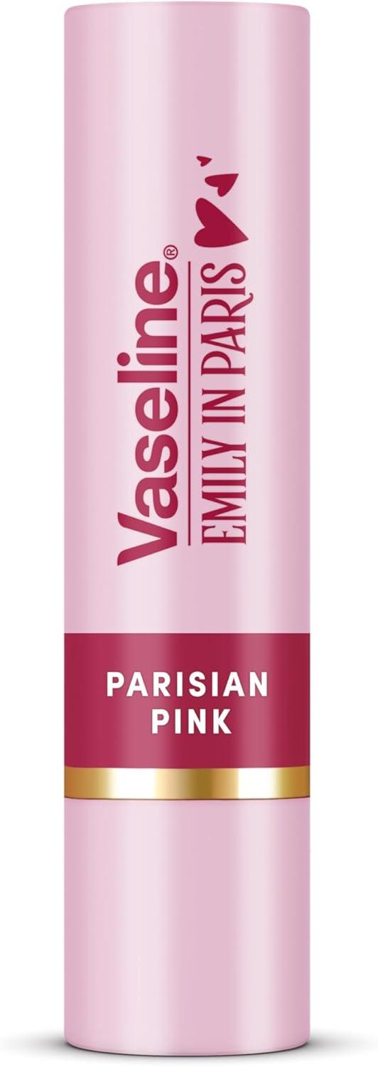 imageVaseline x Emily in Paris Parisian Pink Baume lvres teint Stick dition Limite Lot de 3 Parisian PinkPink