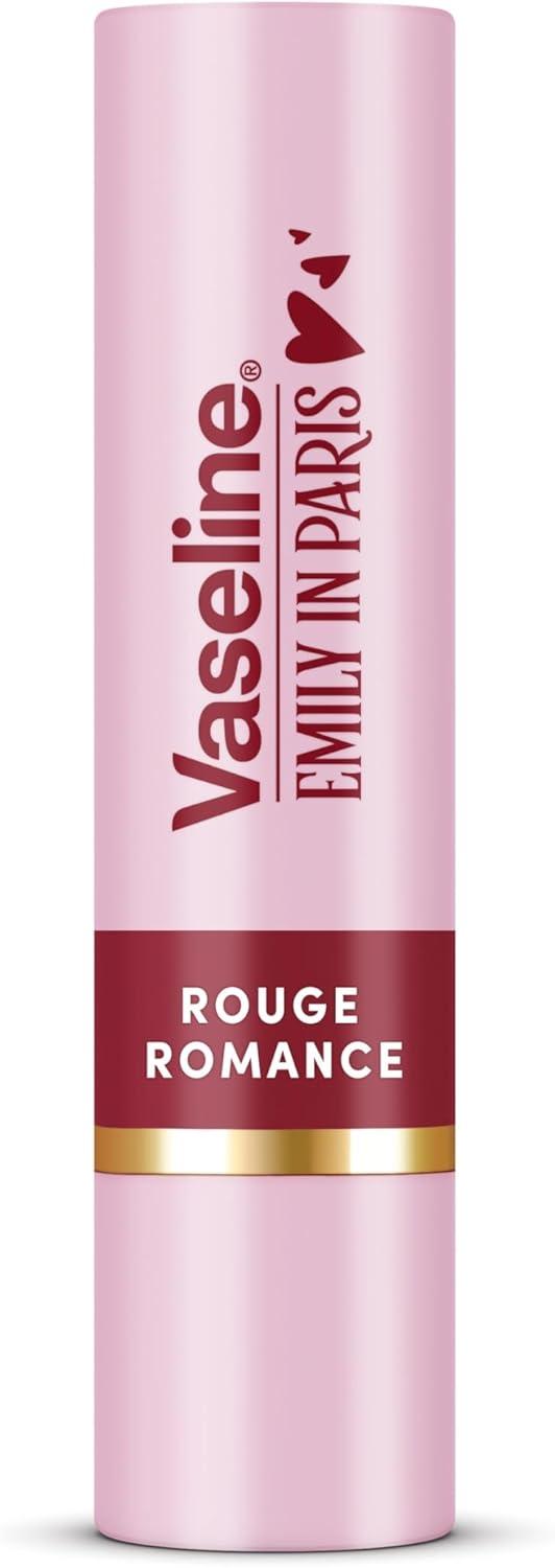 imageVaseline x Emily in Paris Parisian Pink Baume lvres teint Stick dition Limite Lot de 3 Parisian PinkRouge