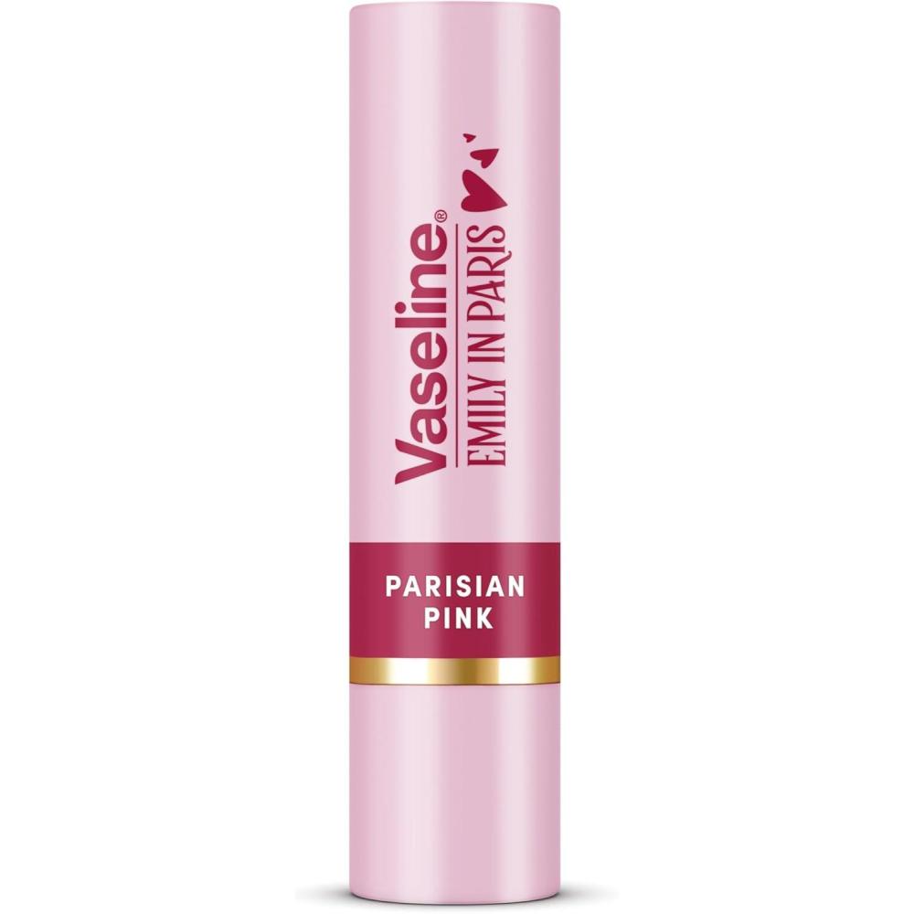 imageVaseline x Emily in Paris Rouge Romance Baume lvres teint Stick dition Limite Rouge RomancePink