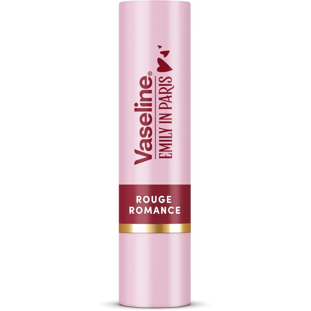 imageVaseline x Emily in Paris Rouge Romance Baume lvres teint Stick dition Limite Rouge RomanceRouge