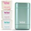 imageWild Kit de Dmarrage Dodorant Rechargeable Naturel avec tui Aqua et Recharge Parfume Pink Grapefruit ampamp Lime 40g  Sans Aluminium  Protection Longue Dure  VganFrache Lot Vari de Recharge