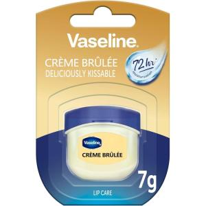 Vaseline Lip Therapy 7G Crème Brûlée | Baume à lèvres nourrissant pour une hydratation optimale | 2x7g (Crème Brûlée (2 Pièce))(Crème Brûlée (1 Pièce))